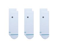 Stance - Icon Quarter 3 Pack - Calze casual EU 38-42 grigio