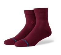 Stance - Icon Quarter - Calze casual Unisex S | EU 35|37 rosso