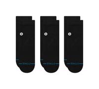 Stance icon quarter socks nero confezione da 3 paia