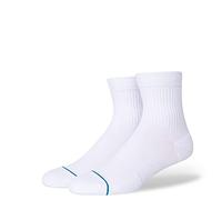 Stance Icon Quarter White MD (Men's Shoe 6-8.5, Women's Shoe 8-10.5)