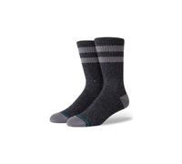 Stance joven crew socks black grey
