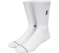 Stance NBA Logoman ST Crew Calzini, bianco, 43-47