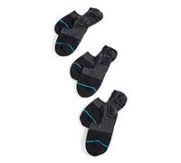 Stance No Show Gamut 2 - Calzini (confezione da 3), nero, Medium