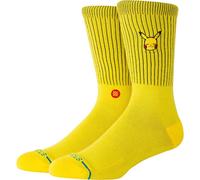 STANCE Pikachu Crew - Unisex - Giallo - Taglia 43/46- modello 2025