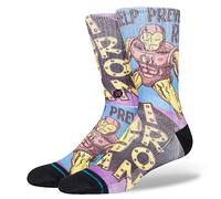 Stance Prevenzione Ruggine Girocollo Calzini Marvel Iron Man Viola Modellato Polpaccio Grande