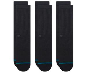 Stance - Shelter 3 Pack - Calze casual EU 38-42 nero