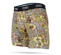 Stance Snackin Scoobs Boxer Scooby Doo Giallo Senape Poly Blend Floreale, Senape, L