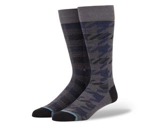 Stance Staples Men's Socks ~ Plaid Out