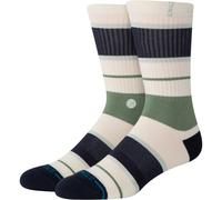 STANCE Striped Delight Crew - Unisex - Beige / Nero - Taglia 38/42- modello 2025