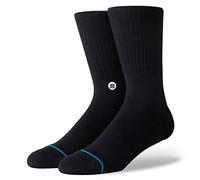 Stance The Classic Crew Calzini, Black/White, Small Uomo