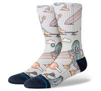 Stance Unisex Feeling Pickled Crew Cream Medium, Crema, Medium