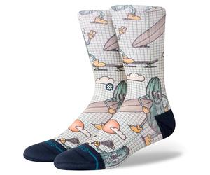 Stance Unisex Feeling Pickled Crew Cream Medium, Crema, Medium