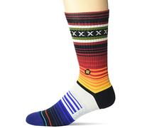 Stance Curren St Crew Calzini, Rosso, Medium