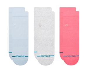 Stance - Women's Icon Quarter 3 Pack - Calze casual EU 38-42 grigio