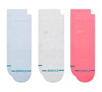 Stance - Women's Icon Quarter 3 Pack - Calze casual Unisex M | EU 38|42 grigio