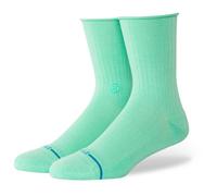 Stance - Women's Rolled Cuff Quarter - Calze casual EU 38-42 turchese