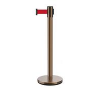 Stanchion d'acciaio resistente del controllo della folla con la barriera della corda per la gestione delle code nei negozi al dettaglio, negli aeroporti e nelle banche