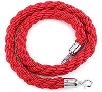 Stanchion Rope Twisted Queue Divider for Hotel Crowd Control Barrier