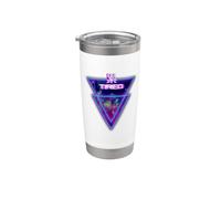Stanco Estetica Cyber Vaporwave Style Giappone Tokyo Osaka Bicchiere termico in acciaio inox doppia parete