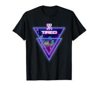 Stanco Estetica Cyber Vaporwave Style Giappone Tokyo Osaka Maglietta