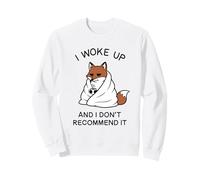 Stanco Fox Mi Sono Svegliato e Non Lo Consiglio w caffè Felpa