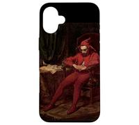 Stancyk Sad Court Jester Polish Seduto Red Fool Fine Art Custodia per iPhone 16 Plus