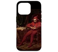 Stancyk Sad Court Jester Polish Seduto Red Fool Fine Art Custodia per iPhone 16 Pro
