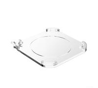 Stand Acrilico per mac per mini per accesso Pulsante per facile | Acrilico alta trasparenza, design su misura per porte, antiscivolo per efficace, 12.7x12.7cm, estetica elegante