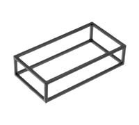 Stand Alzata Buffet Nera in Metallo GN 1/3 32,5x17,6x8 cm - Leone - Hotel