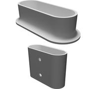 Stand and Mount Compatible with Hama PowerBank 6000mAh - Desktop Wall Holder