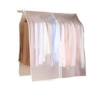 Stand Appendiabiti con Copertura, Copri Abiti Traslucido con Cinghia Superiore e Gancio e Passante per Organizzare Cappotti e Vestiti Nell'Armadio(90 * 120cm/35 * 47in)