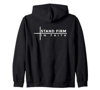 Stand By in Faith Felpa con Cappuccio