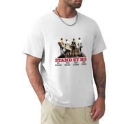 Stand By Me T Shirt Comedy Movie Poster Retro Cool Top Tee White XL