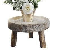 Stand da pianta in Legno - Porta Moderna di Fiori, Cornice in Legno Fatta a Mano con Una Cornice Stabile, scaffale di Spazio per Le | Scaffi di Fiori per la terrazza del Balcone Esterno ed eleg