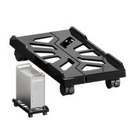 Stand del computer - base per torre mobile ventilata con ruote | Regolabile sotto il porta della CPU di scrivania per il desktop per ufficio, il carrello a pavimento a rotazione per PC da gioco, works