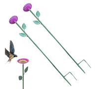 Stand di mangiatoia fuori dagli uccelli, polo mangiatore di uccelli - Duty Duty nella stazione di alimentazione a terra | Wild Bird Watcher a prova di scoiattolo stand per piccoli animali, cortile del