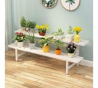 Stand di Piante, Grande supporto per piante in metallo per interni ed esterni - Scaffale espositivo da giardino in stile scala, portavasi per fiori, organizer per soggiorno, balcone, giardino, cortile