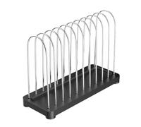 Stand di registri - Supporto di archiviazione dei registri | Organizer da tavolo da tavolo con visualizzazione moderna a 10 slot | Espositore per organizer di archiviazione 'album