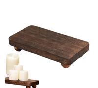 Stand di stoccaggio - Scaffale per il display in legno impilabile, supporto per album 'organizzatore | Porta del profumo di candele aromaterapica, portapacchi decorativi per abiti da bagno per la