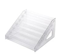 Stand Di Visualizzazione Di Riser Acrilici - Stand Di Display Acrilico Chiaro Multiuso Con 7 Livelli, Shelf Di Fragranze Eleganti, Organizzazione Domestica Per Carte Commerciali, Carte Graduate