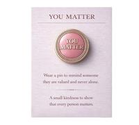 Stand for Compassion - Spille "Be Good" e "Ice Out" - Spille da bavero in metallo per giacche, cappelli, zaini, supporta gentilezza e salute mentale positiva, regalo ispiratore per gli amici, 2.25