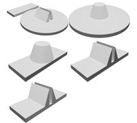 Stand for DeLorean DMC-12 Compatible with Back to Future 1:72 Model
