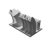 Stand for "I Love Mom" Picture Frame - Decorative Photo Display with Slot