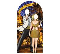 Stand In Cartone Nero E Oro Del Segreto Agente - Tema Bond