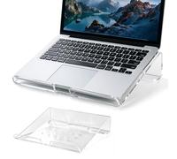 Stand Laptop Trasparente Previene Surriscaldamento, Supporto Stabile