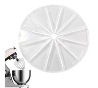 Stand Mixer Splash Guard Accessory - Splashproof Kitchen Tool | Home Mixer Attachment for Dormitory Hotel Restaurant Apartment Business Rental Cafe Keeps Counters Clean During Mixing
