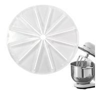 Stand Mixer Splash Guard Accessory - Splashproof Mixing Cover for Kitchen Use | Clear Flexible Attachment with Anti Spill Design, Mixer Tool for Home Dormitory Apartment Cafe Restaurant Rental