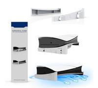 Stand orizzontale fiorky con supporto for supporto for lo stoccaggio anti-slip MADS SPACKET SPACE RACCHIO POTTORE for PAYSTION 5 Slim Disc & Digital Edition