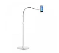 Stand Pavimento Universale Smartphone Tablet 7 10 Pollici Regolabile Flessibile