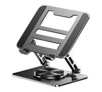 Stand per Computer Portatile e Laptop Alzatore Girevole a 360° per | Supporto Tablet Pieghévole Per Uso in Tavolo Ufficio Università Lavoro per Uomini Donne e Adulti